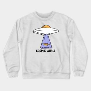 Cosmic Whale Crewneck Sweatshirt